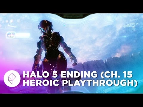 Halo 5 Ending (Spoilers) - Chapter 15 Heroic Gameplay Walkthrough