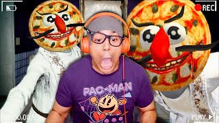 BRO I&#39;M NEVER EATING PIZZA AGAIN!! [2 SCARY GAMES]