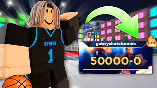 I Went On A 50,000 STREAK In Basketball Legends..
