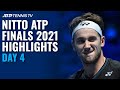 Djokovic Rivals Rublev; Ruud Battles Debutant Norrie | Nitto ATP Finals Day 4 Highlights
