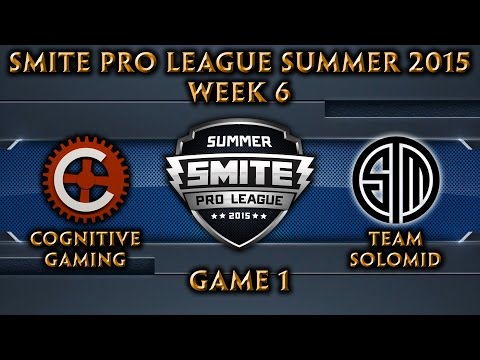 SPL: NA Week 6 - Cognitive Gaming vs. Team SoloMid (Game 1)
