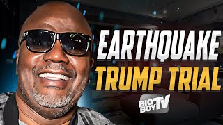 Earthquake Speaks On Trump Trial, Tyson, Seinfeld Frosted Movie, OJ, Netflix Is A Joke | Interview