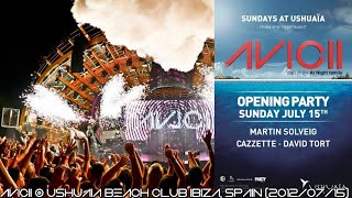 Avicii @ Opening Party, Ushuaïa Beach Club, Sat Jordi de Ses Salines, Ibiza, Spain (2012/07/15)