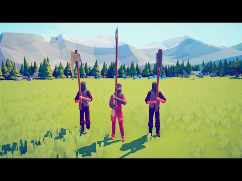 HALBERD & 2 EXECUTIONERS vs SAME PRICE UNITS - TABS - Totally Accurate Battle Simulator