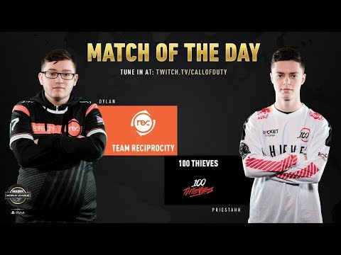 Team Reciprocity vs 100 Thieves | CWL Pro League 2019 | Cross-Division | Week 6 | Day 1 Video