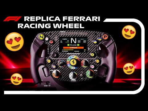 MY NEW F1 REPLICA RACING WHEEL SETUP! - Thrustmaster Ferrari SF1000 Formula Wheel Add-On Rim (TS-PC)