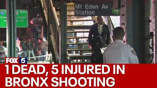 1 dead, 5 injured in New York City subway station shooting | arabtimes