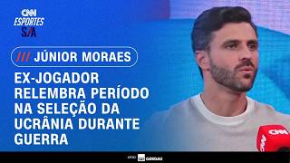 Vídeo: Júnior Moraes relembra guerra na Ucrânia: “Não tinha esperança”