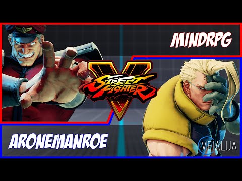 SFV CE - Mindrpg(M.BISON) VS ArONEMANroe(NASH) 🌘 MeiaLua 🌘