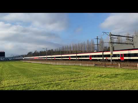 SBB IC 21 Basel SBB - Lugano / Giruno Doppeltraktion
