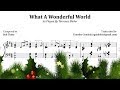 Terrance Shider What A Wonderful World Transcription