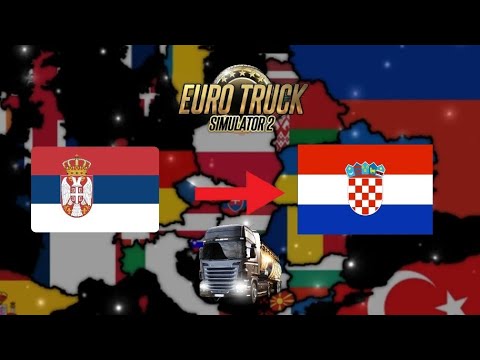 Driving from Belgrade to Osijek | Euro Truck Simulator 2