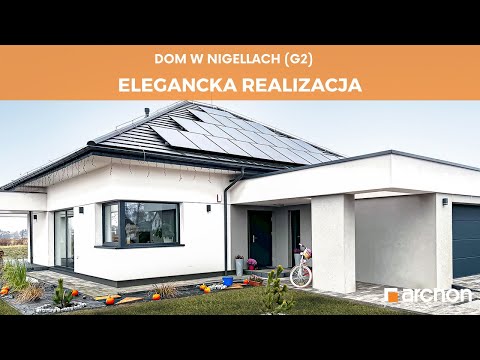 Dom w nigellach (G2) – Elegancka realizacja I ARCHON+ Projekty Domów