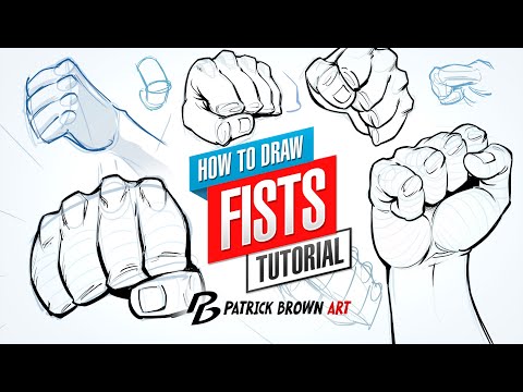 How to Draw Fists - Tutorial