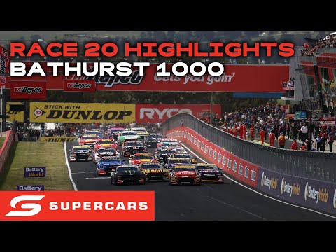 SUPERCARS 2024 Repco Bathurst 1000 レース20 ハイライト動画
