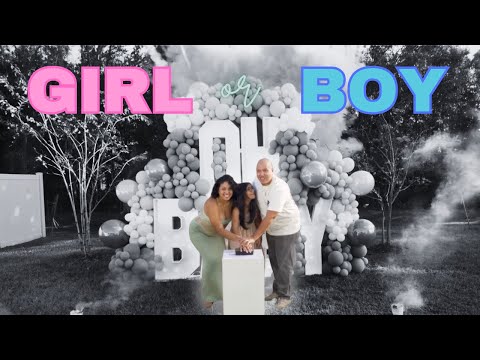 OUR OFFICIAL GENDER REVEAL!