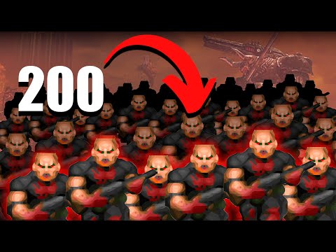 ME ENFRENTO A 200 ENEMIGOS EN DOOM