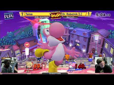 PSTS8 - Dr Robotnik (Yoshi) VS Taisa (Cloud) - Sm4sh Singles - Grand Finals