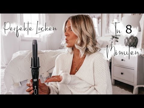 PERFECT CURLS IN JUST 8 MINUTES | SELF-ROTATING CURLING IRON