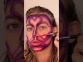 CRAZY PINK AND PURPLE CONTOUR?! *insane result* #shorts