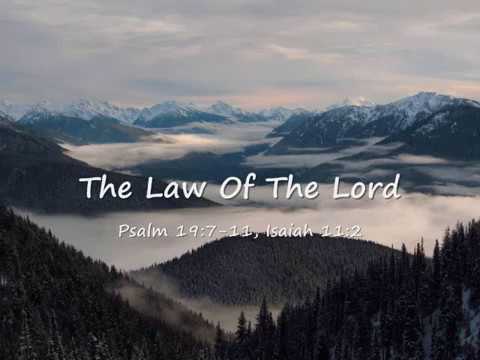 The Law Of The Lord (Psalm 19:7-11)