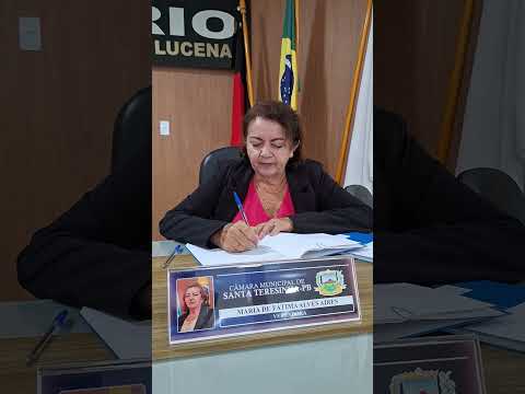 3ª Sessão Ordinária de 2026 da Câmara Municipal de Santa Teresinha - PB