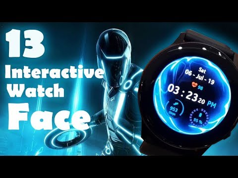 13 Best Galaxy Watch Active Functional/Interactive Watch Face Video