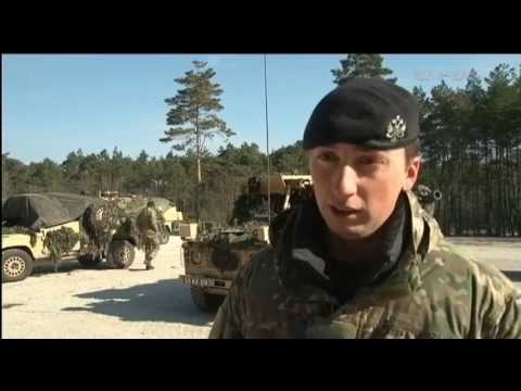 Scimitar Armoured Vehicles Fire a Farewell | Forces TV