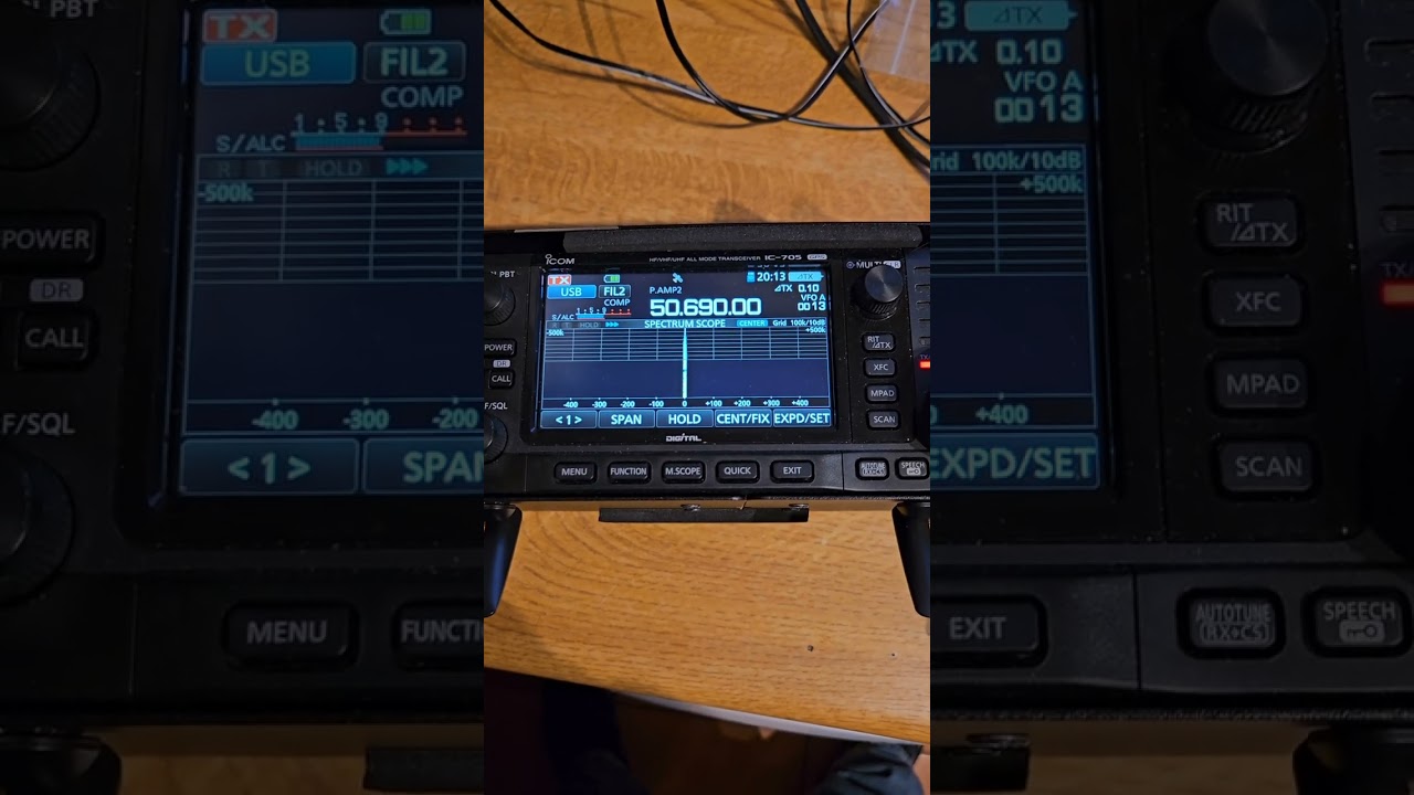 QO-100 Portable Satellite Setup (Quick Test)