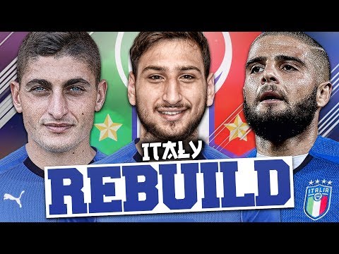 REBUILDING ITALY!!! FIFA 18 Career Mode (WORLD CUP!)