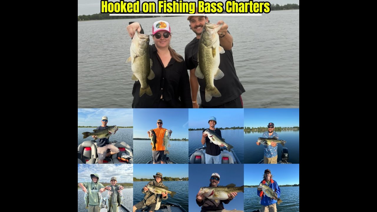Orlando Florida Bass Fishing Guide Service (Hooked on Fishing Bass Charters)