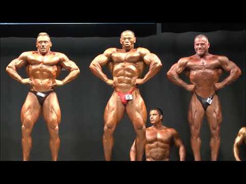 NABBA Universe 2013   Over 50s Class Andy Lawley