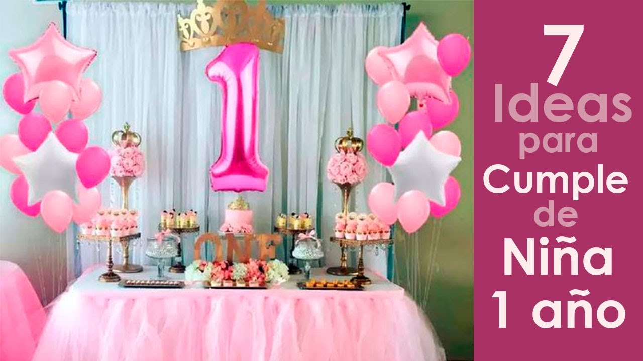 Watch 7 ideas cumpleaños de niña 1 año Now 7 ideas cumpleaños de niña 1 año