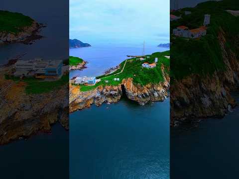 Aerial view of Cape D'Aguilar,Hong Kong