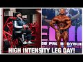 HIGH VOLUME LEG DAY | 5.5 WEEKS OUT TORONTO PRO SHOW