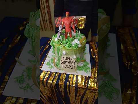 Happy Birthday Pulkit 🥰❤️ #viral #birthday #birthdaycelebration #cake #food #shorts #ytshorts