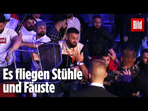 Massenschlägerei nach Boxkampf von Agit Kabayel