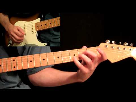 Pink Floyd - Comfortably Numb Guitar Lesson Pt.1 - All Rhythm Guitar Parts