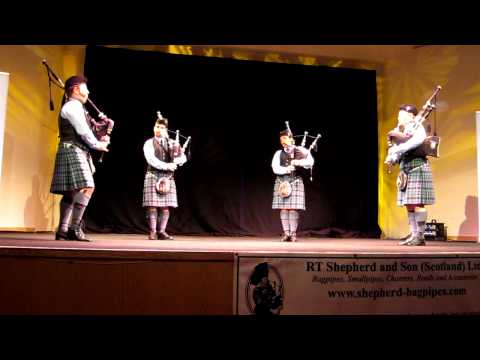 Inveraray and District Pipe Band, Winner, International Quartet Competition, Piping Live 2011.