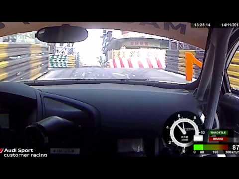 Edoardo Mortara Macau 2014 GT Cup Pole Lap