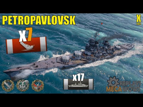 Petropavlovsk 7 Kills & 289k Damage | World of Warships Gameplay