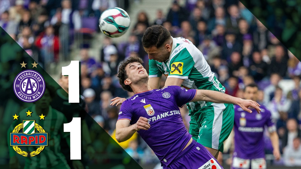 Highlights: FK Austria – SK Rapid | 12.04.2026