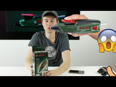 Bosch Wireless Hot Glue Gun - Mini Review - This is Awesome!