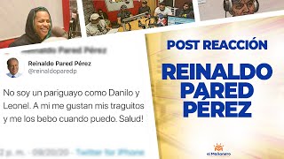 Post Reacción a Reinaldo Pared