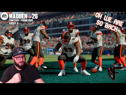 Coming Back Stronger than Ever! - FFL Week 6 - Madden 26