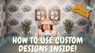 How To Use Custom Designs For Interiors & Design Ideas // Animal Crossing New Horizons