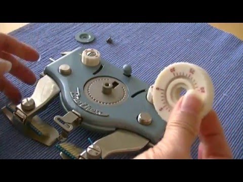 For Julie.  How to put the Brother Knit Knitting Machine Carriage Back Together