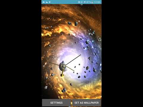 Asteroids 3D Live Wallpaper HD Video