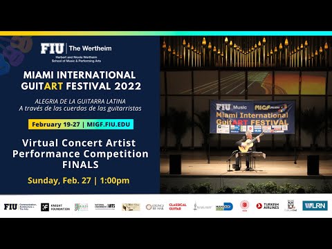 2022 MIGF Concert Artist Performance Competition Final Round