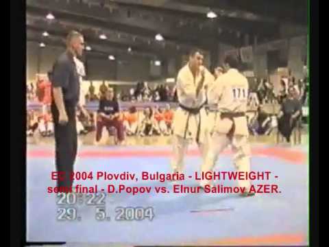 European Championships 2004 - Plovdiv, Bulgaria - semi final - D.Popov vs. Elnur Salimov AZER.